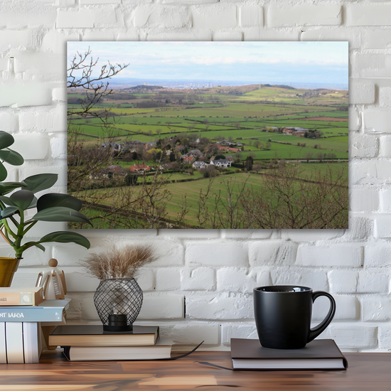 Giclée Mounted Wall Art Prints. Roseberry Topping. North Yorkshire Moors National Park. England.