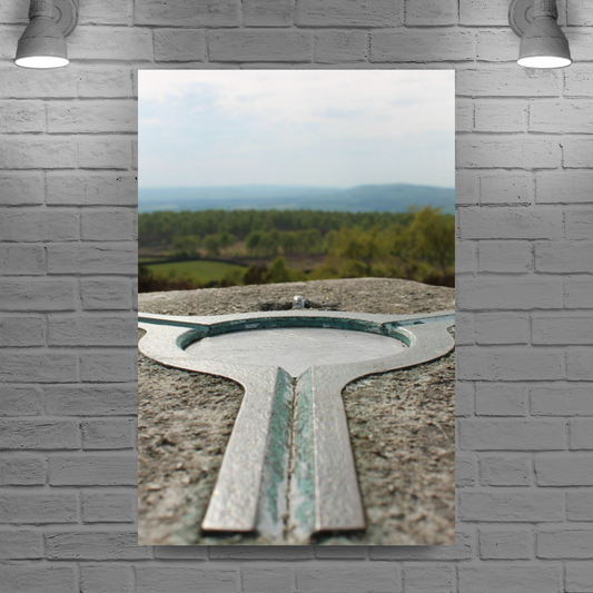 Giclee Mounted Wall Art Prints. Birchen Edge. Peak District National Park. England.