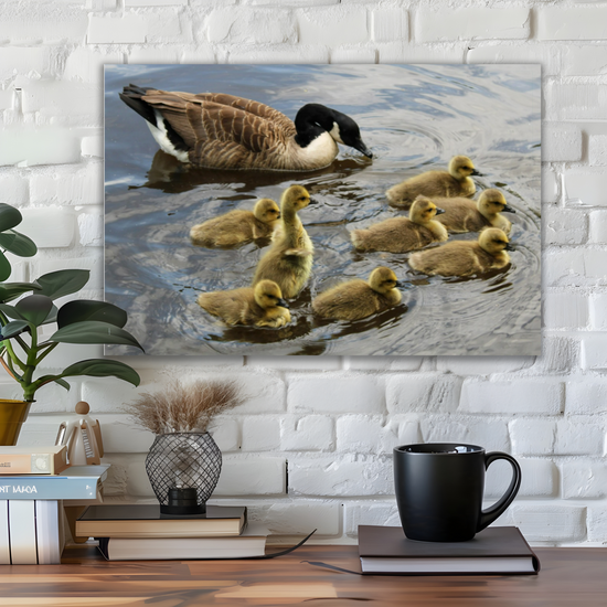 Giclée Mounted Wall Art Prints. Todmorden. The Rochdale Canal. West Yorkshire. England.