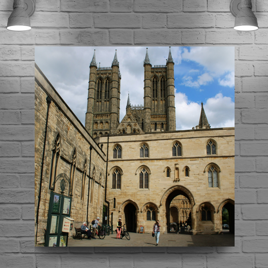 Giclée Mounted Wall Art Prints. Lincoln Cathedral. Lincolnshire. England.