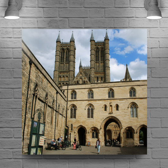 Giclée Mounted Wall Art Prints. Lincoln Cathedral. Lincolnshire. England.