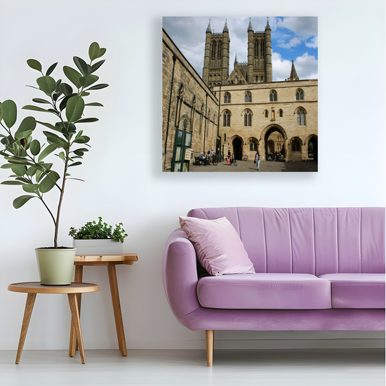 Giclée Mounted Wall Art Prints. Lincoln Cathedral. Lincolnshire. England.