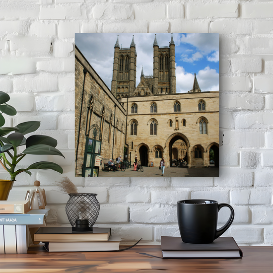 Giclée Mounted Wall Art Prints. Lincoln Cathedral. Lincolnshire. England.