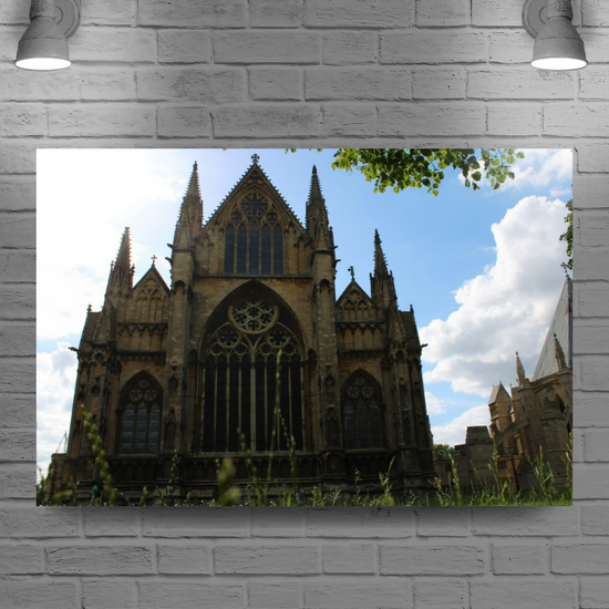 Giclée Mounted Wall Art Prints. Lincoln Cathedral. Lincolnshire. England.
