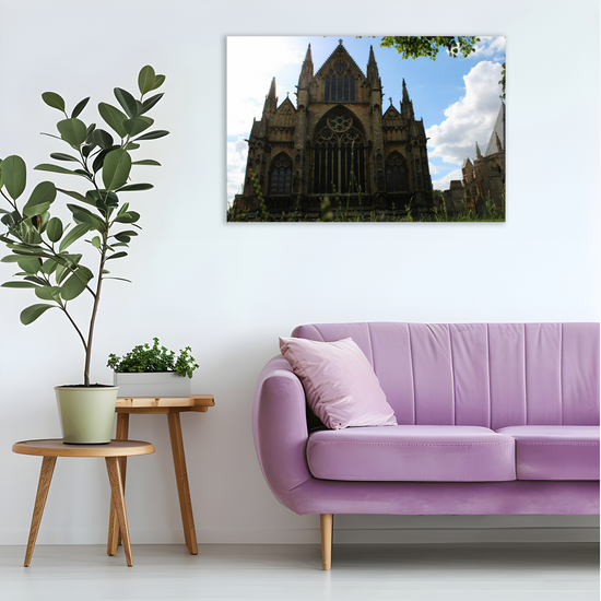 Giclée Mounted Wall Art Prints. Lincoln Cathedral. Lincolnshire. England.