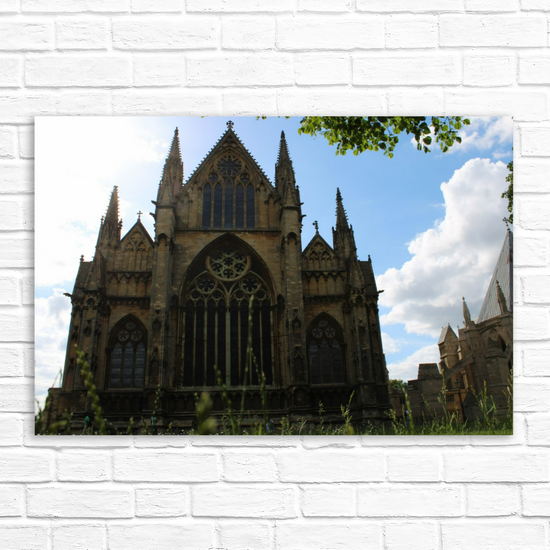 Giclée Mounted Wall Art Prints. Lincoln Cathedral. Lincolnshire. England.