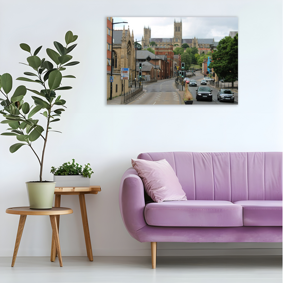 Giclée Mounted Wall Art Prints. Lincoln Cathedral. Lincolnshire. England.