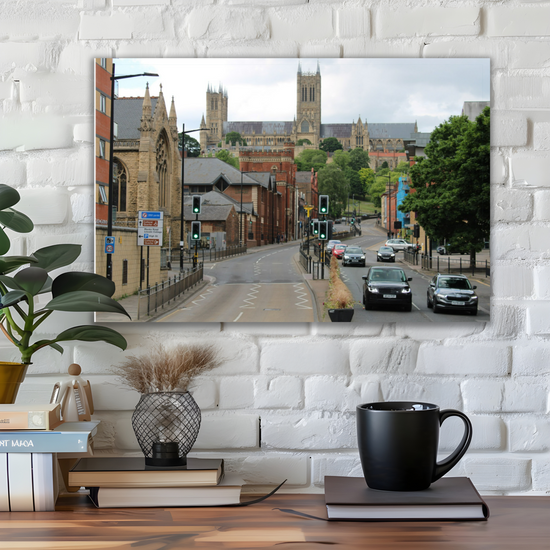 Giclée Mounted Wall Art Prints. Lincoln Cathedral. Lincolnshire. England.