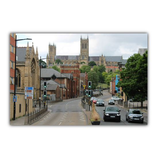 Giclée Mounted Wall Art Prints. Lincoln Cathedral. Lincolnshire. England.