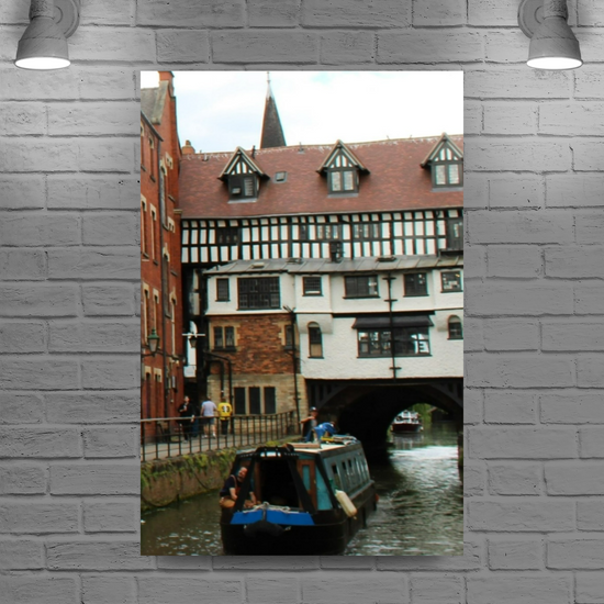 Giclée Mounted Wall Art Prints. The Glory Hole. Lincoln Canal. Lincolnshire. England.