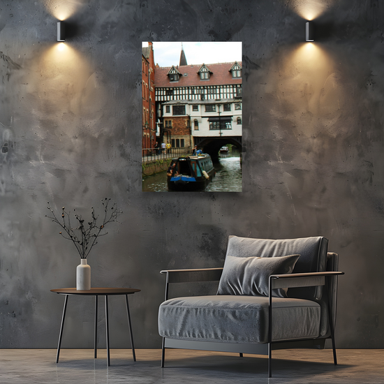 Giclée Mounted Wall Art Prints. The Glory Hole. Lincoln Canal. Lincolnshire. England.