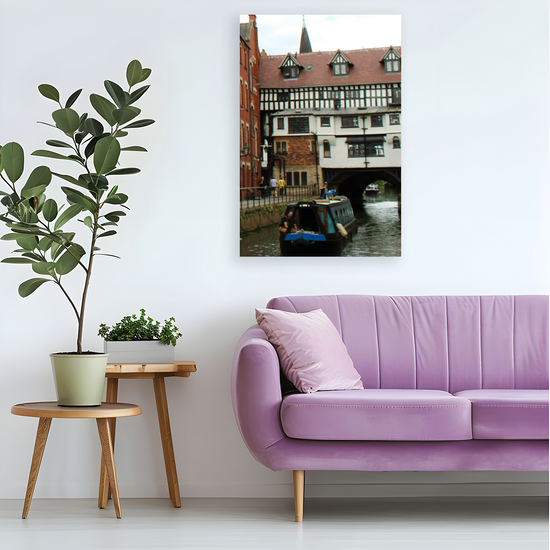 Giclée Mounted Wall Art Prints. The Glory Hole. Lincoln Canal. Lincolnshire. England.