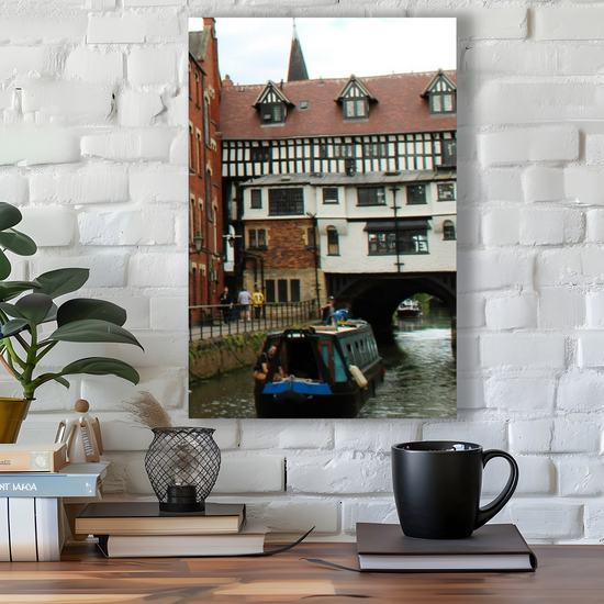 Giclée Mounted Wall Art Prints. The Glory Hole. Lincoln Canal. Lincolnshire. England.