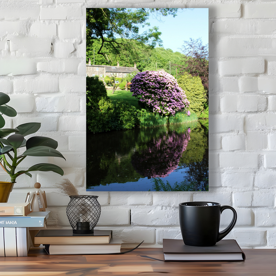Giclée Mounted Wall Art Prints. Sowerby Bridge. The Rochdale Canal. West Yorkshire. England.