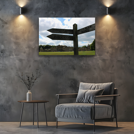 Giclée Mounted Wall Art Prints. Wentworth Woodhouse. Rotherham. South Yorkshire. England.