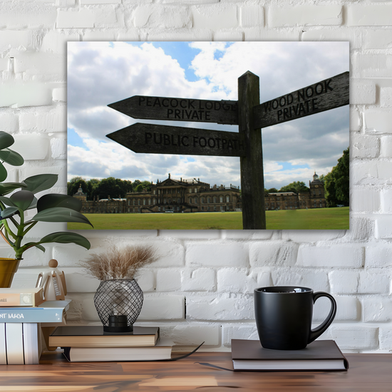 Giclée Mounted Wall Art Prints. Wentworth Woodhouse. Rotherham. South Yorkshire. England.