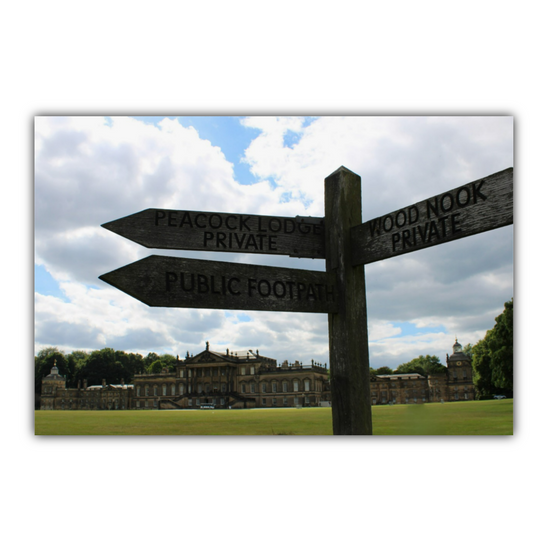 Giclée Mounted Wall Art Prints. Wentworth Woodhouse. Rotherham. South Yorkshire. England.