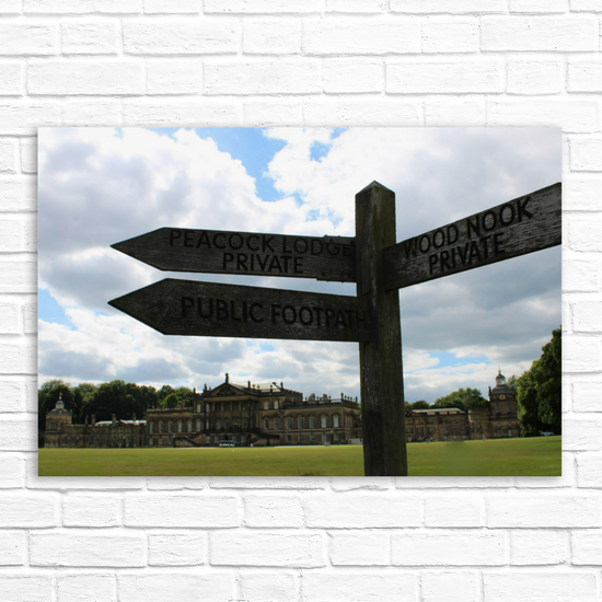 Giclée Mounted Wall Art Prints. Wentworth Woodhouse. Rotherham. South Yorkshire. England.