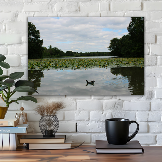 Giclée Mounted Wall Art Prints. Greasbrough Dam. Wentworth Estates. Rotherham. South Yorkshire. England.