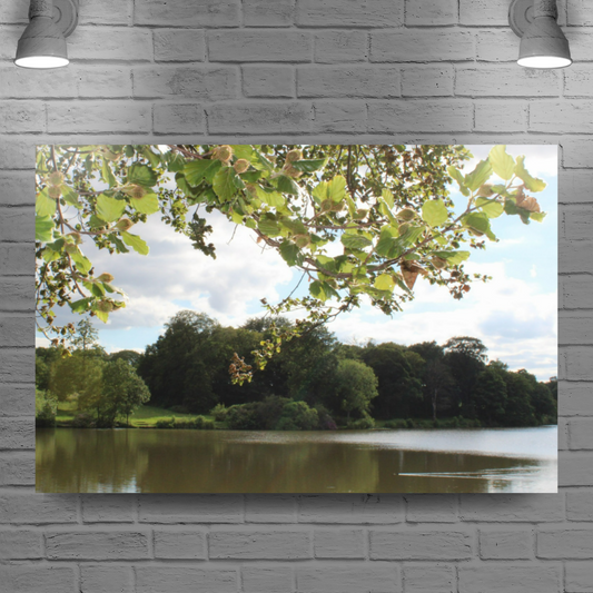 Giclée Mounted Wall Art Prints. Greasbrough Dam. Wentworth Estates. Rotherham. South Yorkshire. England.