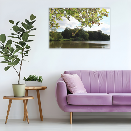 Giclée Mounted Wall Art Prints. Greasbrough Dam. Wentworth Estates. Rotherham. South Yorkshire. England.
