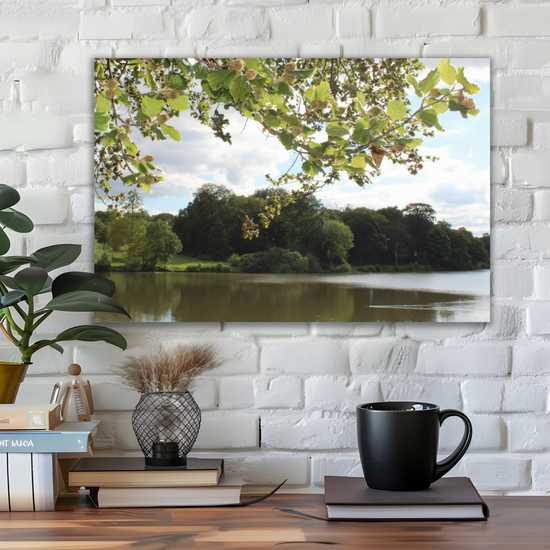 Giclée Mounted Wall Art Prints. Greasbrough Dam. Wentworth Estates. Rotherham. South Yorkshire. England.