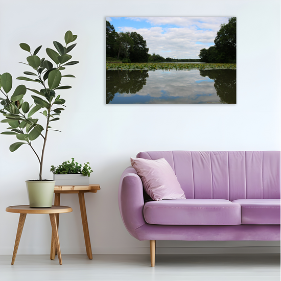 Giclée Mounted Wall Art Prints. Greasbrough Dam. Wentworth  Estates. Rotherham. South Yorkshire. England.