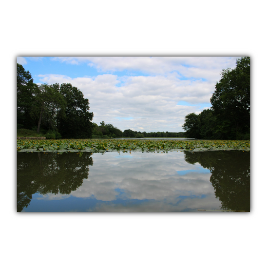 Giclée Mounted Wall Art Prints. Greasbrough Dam. Wentworth  Estates. Rotherham. South Yorkshire. England.