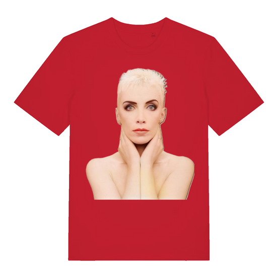 The Premium Quality Stanley/Stella Unisex T Shirt. Music Legends. Annie Lennox.