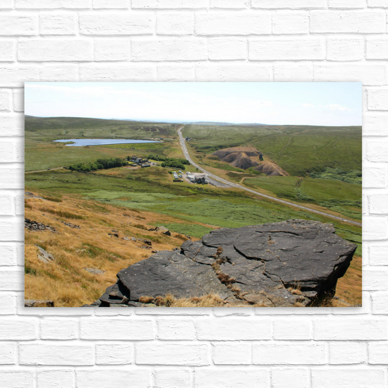 Giclée Mounted Wall Art Prints. Marsden Moor. West Yorkshire. England.