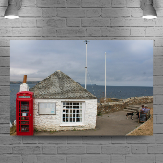 Giclee Mounted Wall Art Prints. Portscatho. Cornwall. England.