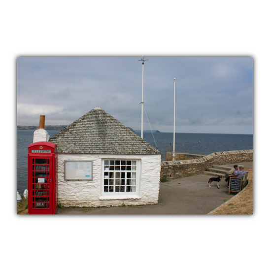 Giclee Mounted Wall Art Prints. Portscatho. Cornwall. England.
