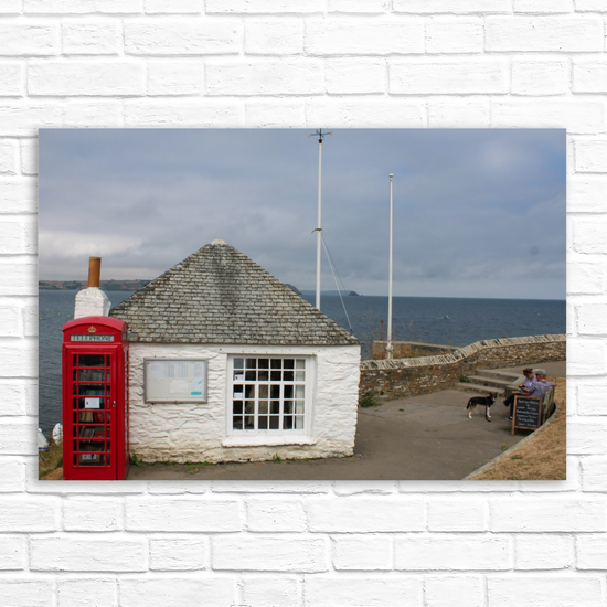 Giclee Mounted Wall Art Prints. Portscatho. Cornwall. England.