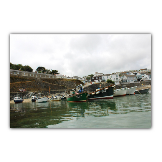 Giclee Mounted Wall Art Prints. Portscatho. Cornwall. England.