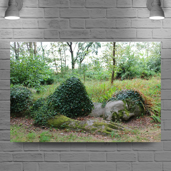 Giclee Mounted Wall Art Prints. The Lost Gardens of Heligan. Pentewan. St. Austell. Cornwall. England.