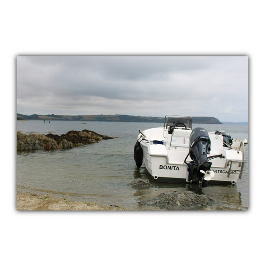 Giclee Mounted Wall Art Prints. Portscatho. Cornwall. England.