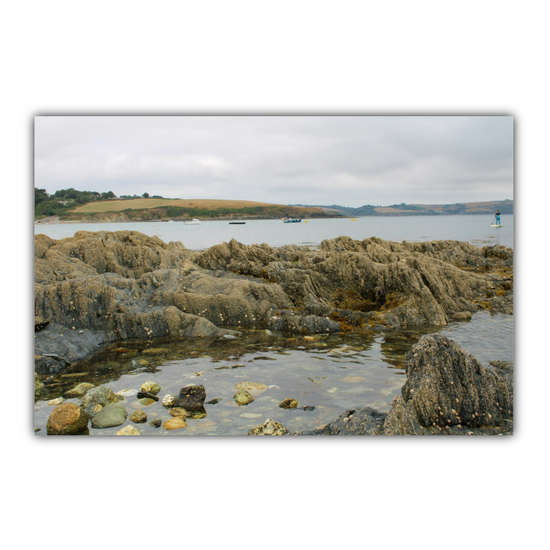 Giclee Mounted Wall Art Prints. Portscatho. Cornwall. England.