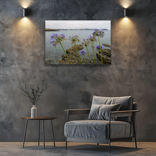 Giclee Mounted Wall Art Prints. Portscatho. Cornwall. England.