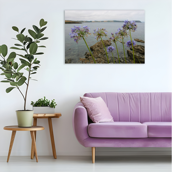 Giclee Mounted Wall Art Prints. Portscatho. Cornwall. England.