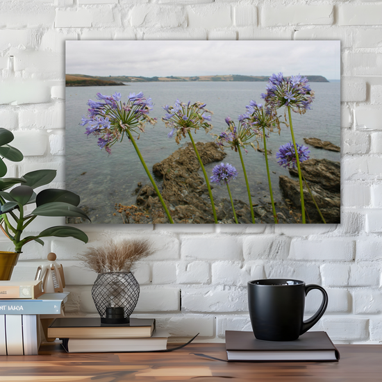 Giclee Mounted Wall Art Prints. Portscatho. Cornwall. England.