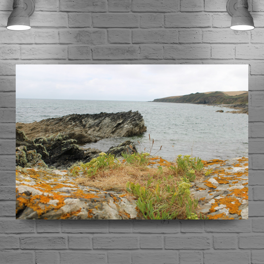 Giclee Mounted Wall Art Prints. Portscatho. Cornwall. England.