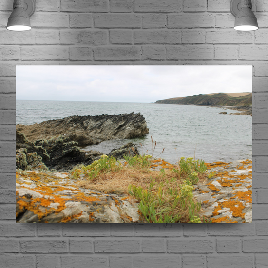 Giclee Mounted Wall Art Prints. Portscatho. Cornwall. England.