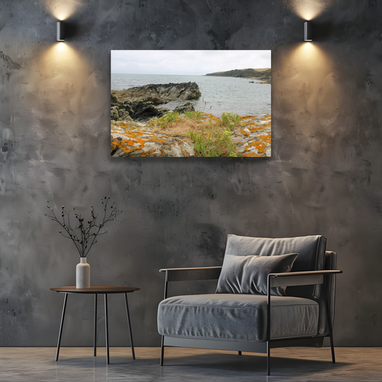 Giclee Mounted Wall Art Prints. Portscatho. Cornwall. England.