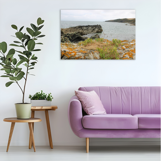 Giclee Mounted Wall Art Prints. Portscatho. Cornwall. England.