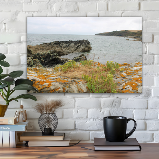 Giclee Mounted Wall Art Prints. Portscatho. Cornwall. England.
