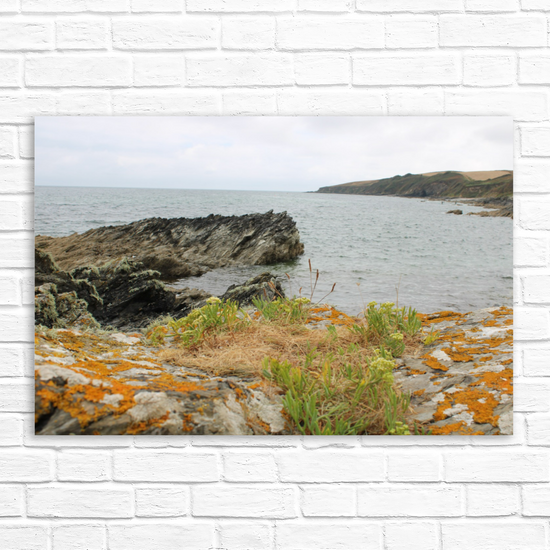 Giclee Mounted Wall Art Prints. Portscatho. Cornwall. England.