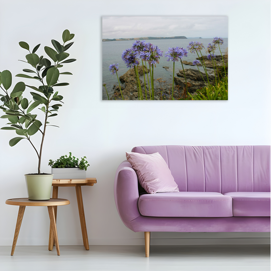 Giclee Mounted Wall Art Prints. Portscatho. Cornwall. England.