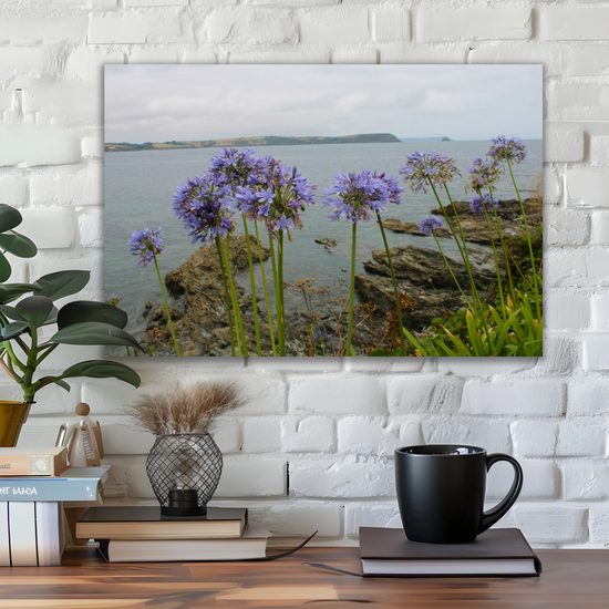 Giclee Mounted Wall Art Prints. Portscatho. Cornwall. England.