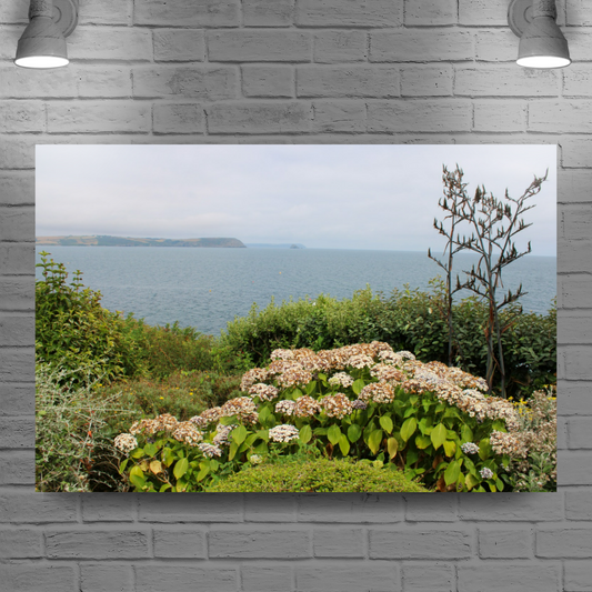 Giclee Mounted Wall Art Prints. Portscatho. Cornwall. England.