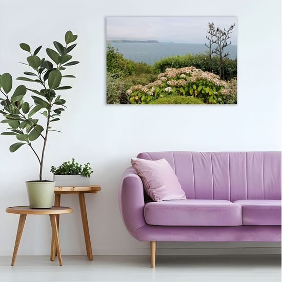 Giclee Mounted Wall Art Prints. Portscatho. Cornwall. England.